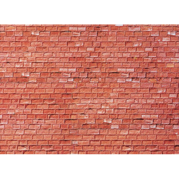 Faller 170613 Mauerplatte, Sandstein, rot, 250 x 125 mm, H0