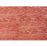 Faller 170613 Mauerplatte, Sandstein, rot, 250 x 125 mm, H0