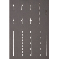 Noch 60745 Street Marking Templates, N
