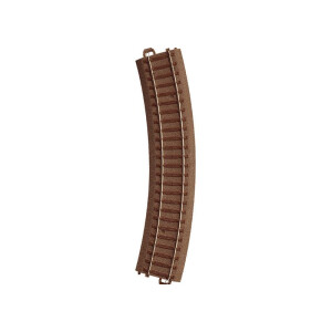 Trix 62130 Gebogenes Gleis, R360 mm/30°, H0