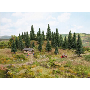 Noch 32830 Fir Trees with Planting Pin, 25 pieces, 3.5 -...