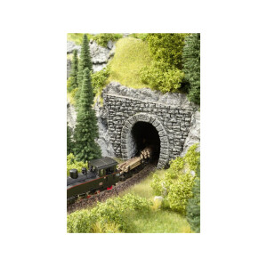 Noch 58027 Tunnel-Portal, 2-gleisig, H0e/H0m