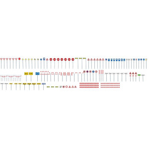 Faller 272449 Verkehrsschilder-Set, N