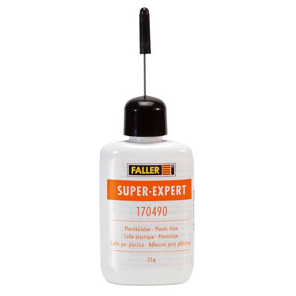 Faller 170490 SUPER-EXPERT, Plastikkleber, 25 g