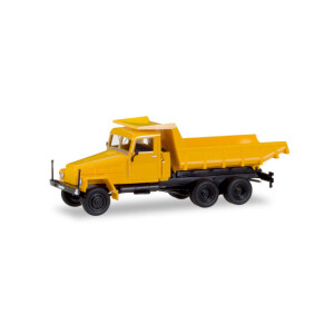 Herpa 307574 IFA G5 Muldenkipper, orange, H0