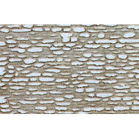 Heki 70112 Rustikale Bruchsteinmauer, 2 Platten je 28 x 14 cm, Z-N