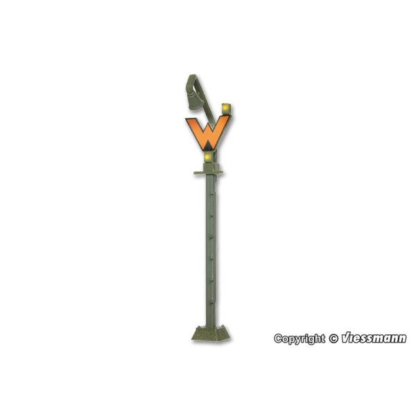 Viessmann 4519 Wartesignal mit Anstrahlleuchte, H0