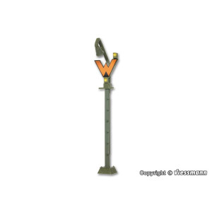 Viessmann 4519 Wartesignal mit Anstrahlleuchte, H0
