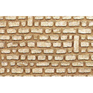 Heki 70102 Fortress masonry, 2 plates each 28 x 14 cm, TT-H0