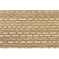 Heki 70142 Sandstone wall, 2 plates each 28 x 14 cm, Z-N