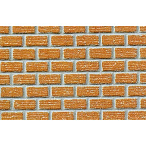 Heki 72242 Klinker, 2 Platten je 40 x 20 cm, H0/0/1