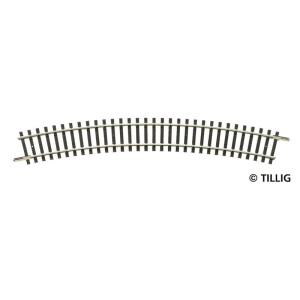 Tillig 83109 Gebogenes Gleis R11 - 310 mm/30°, TT