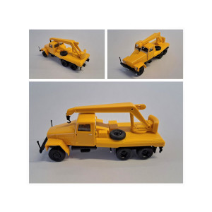 Herpa 308113 IFA G5 Kranfahrzeug, orange, H0