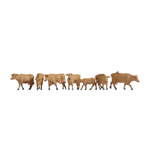 Noch 15727 Cows, brown, H0