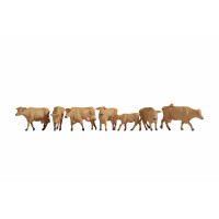 Noch 15727 Cows, brown, H0