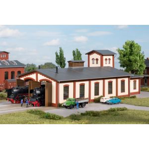 Auhagen 13342 Locomotive shed with water tower, TT