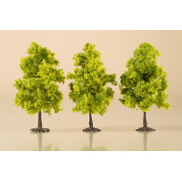 Auhagen 70937 3 Laubbäume, hellgrün, 11 cm, N - H0