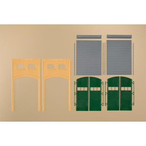 Auhagen 80629 Walls 2391G yellow, gates L, H0