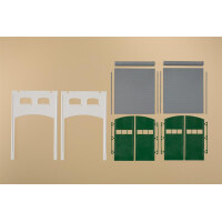 Auhagen 80729 Walls 2391G plastered, Gates L, H0
