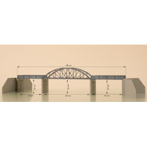 Auhagen 14483 Stahlbrücke, N