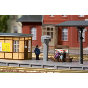 Auhagen 14484 Bahnhofsausstattung, N