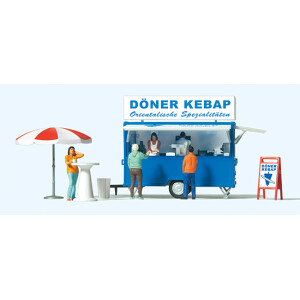 Preiser 10747 Verkaufswagen "Döner Kebap", H0