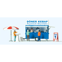 Preiser 10747 Verkaufswagen "Döner Kebap", H0