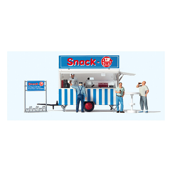 Preiser 10749 Verkaufswagen "Snack Point", H0