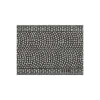 Noch 48430 Kopfsteinpflaster, 100 x 5 cm (aufgeteilt in 2 Rollen), TT