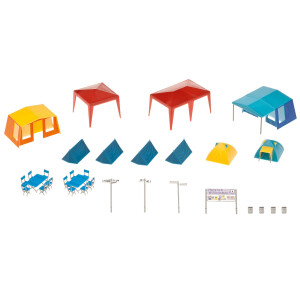 Faller 130504 Camping-Zelte-Set, H0