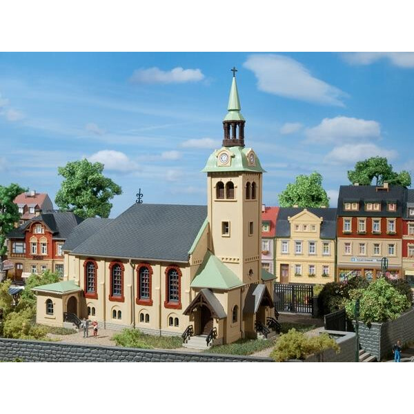 Auhagen 12229 Kirche Börnichen, H0/TT