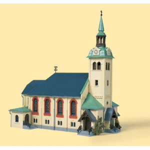 Auhagen 12229 Börnichen church, H0/TT