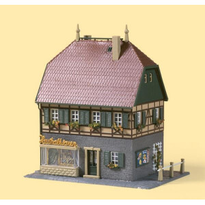 Auhagen 12347 Wohnhaus mit Laden, H0/TT