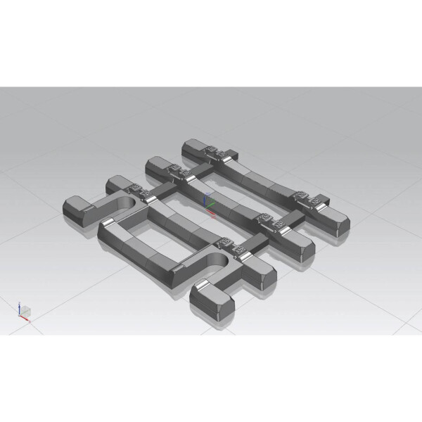 Piko 55151 Gleisschwellen 31 mm für Flexgleis mit Betonschwellen, H0