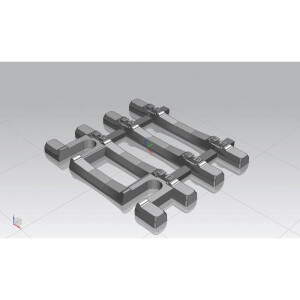 Piko 55151 Gleisschwellen 31 mm für Flexgleis mit...
