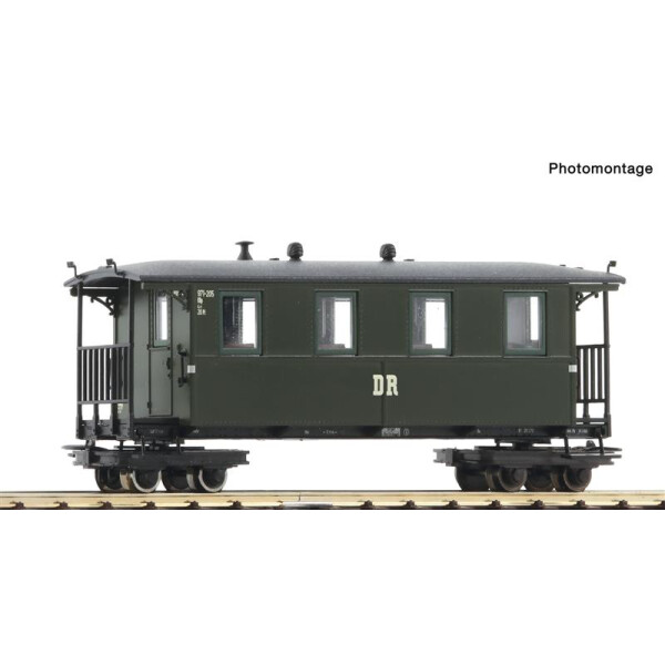 Roco 34060 4achs. Waldbahn-Personenwagen der DR, Epoche III-IV, H0e