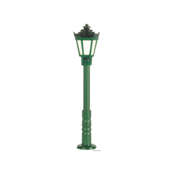 Viessmann 6472 Park lamp, green, LED warm-white, N