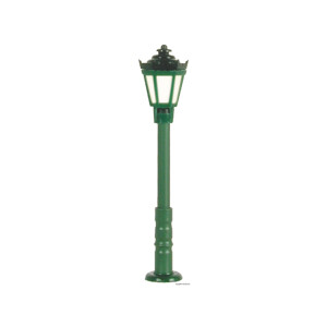 Viessmann 6472 Parklaterne, grün, LED...