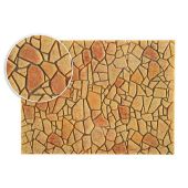 Vollmer 48727 Polygonal plate of Stone Art, mediterranean, 0