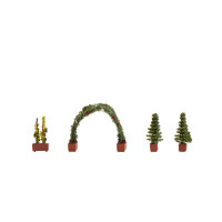 Noch 14022 Rose Arch, 4 pieces, H0