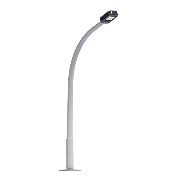 Busch 4115 Street Lamp with Bent Concrete Mast, H0