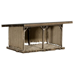 Noch 14379 Laser-Cut minis - Viehunterstand, H0