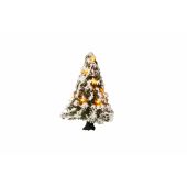 Noch 22110 Iluminated Christmas Tree snowy, with 10 LEDs,...
