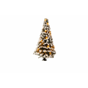Noch 22120 Iluminated Christmas Tree snowy, with 20 LEDs,...