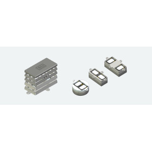 ESU 50340 Lautsprecherset, Dual 11x15mm, Modulares...
