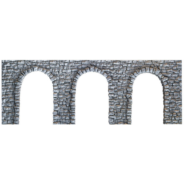 Noch 34942 Arkadenmauer, offen, handbemalt, N
