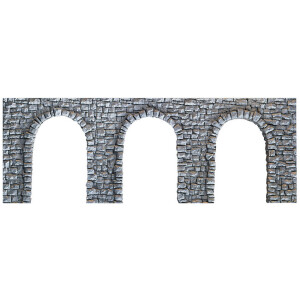 Noch 34942 Arkadenmauer, offen, handbemalt, N