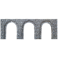 Noch 34942 Arkadenmauer, offen, handbemalt, N