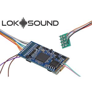 ESU 58410 LokSound 5 DCC/MM/SX/M4 "Leerdecoder", 8-pin NEM652, mit Lautsprecher, 0/H0
