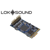 ESU 58412  LokSound 5 DCC/MM/SX/M4 "blank decoder", PluX22, with speaker 11x15mm, gauge: 0, H0